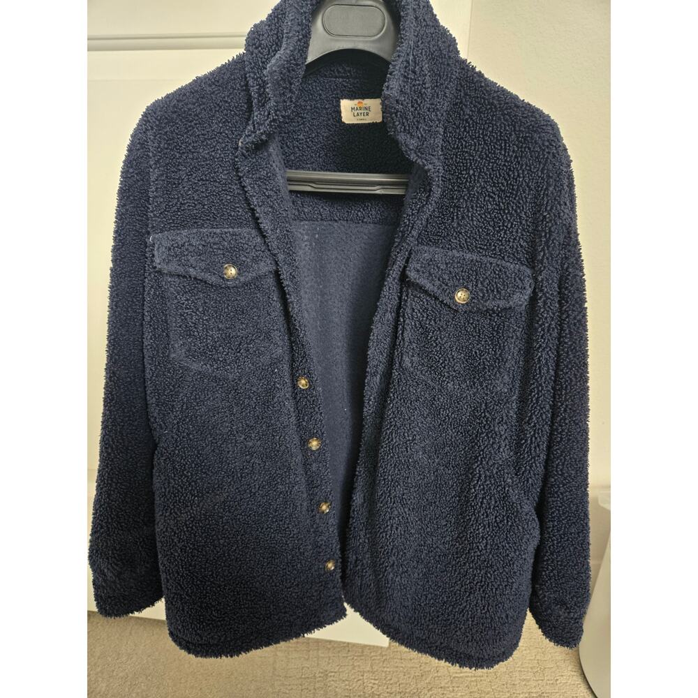 Marine Layer Jacket - XS Blue Men